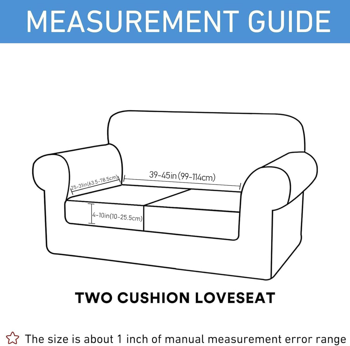 hyha Waterproof Couch Cushion Covers, Stretch Sofa Couch Seat Slipcover for Dog Washable, Non-Slip Waterproof Outdoor Cushion Covers for Patio Furniture Replacement (1 Piece for Medium, Deep Teal)