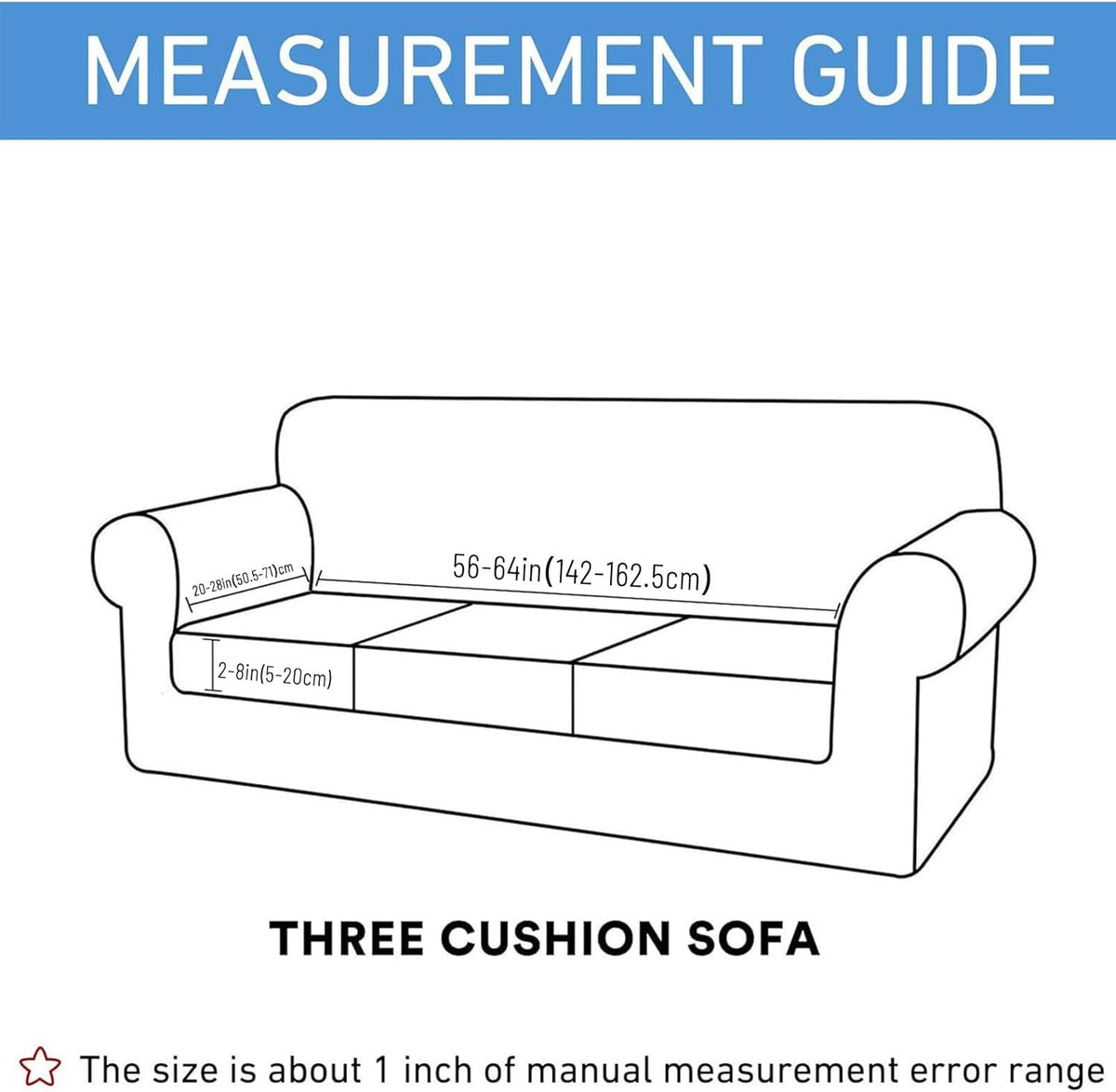 hyha Waterproof Couch Cushion Covers for Pets, Non Slip Sofa Seat Cover for Dogs Washable, Soft Thick Stretch Jacquard Fabric, Sofa Slipcovers with Elastic Bottom (1 Piece for Large, Taupe)