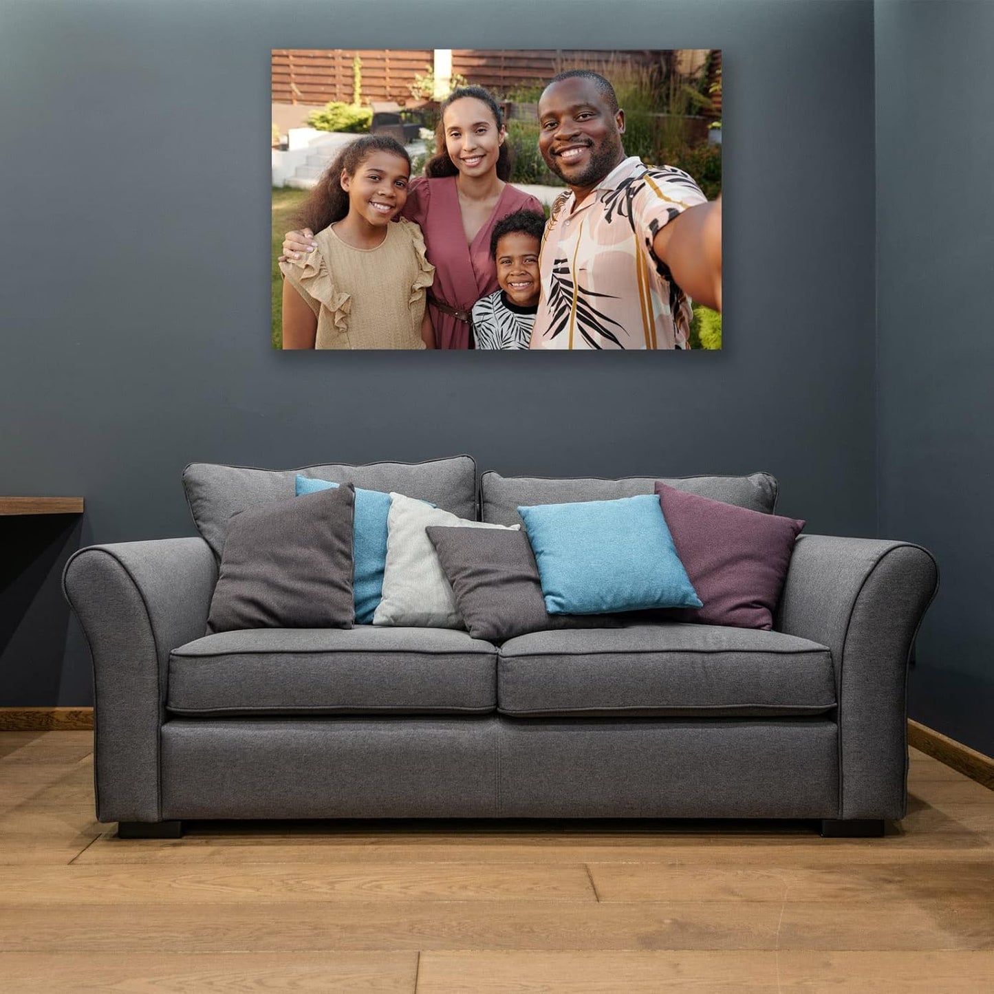 Custom Canvas Prints with Your Photos Custom Wall Art Personalized Canvas Pictures for Pet/Family Gifts for Mom/Men/Women (18'' W x 30'' H)