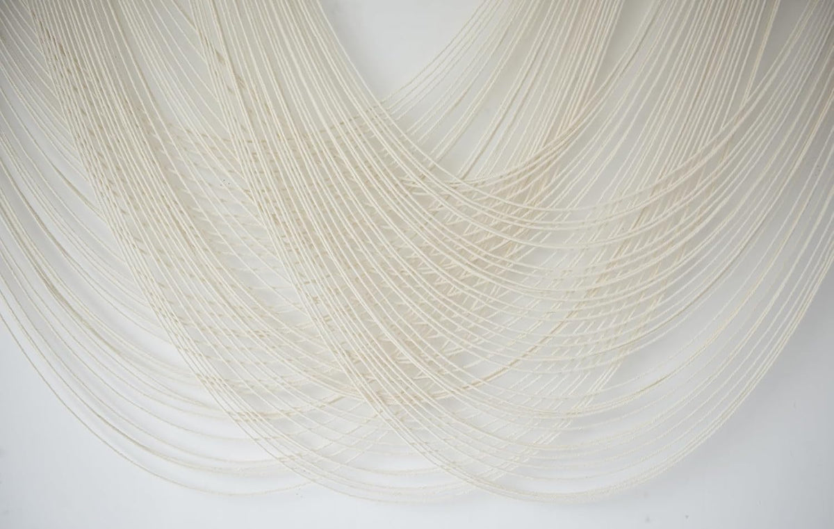 Flber Macrame Wall Hanging Large 57.00" W x 31.00" L Macrame Wall Decor Large Yarn Tapestry Home Boho Wall Decor