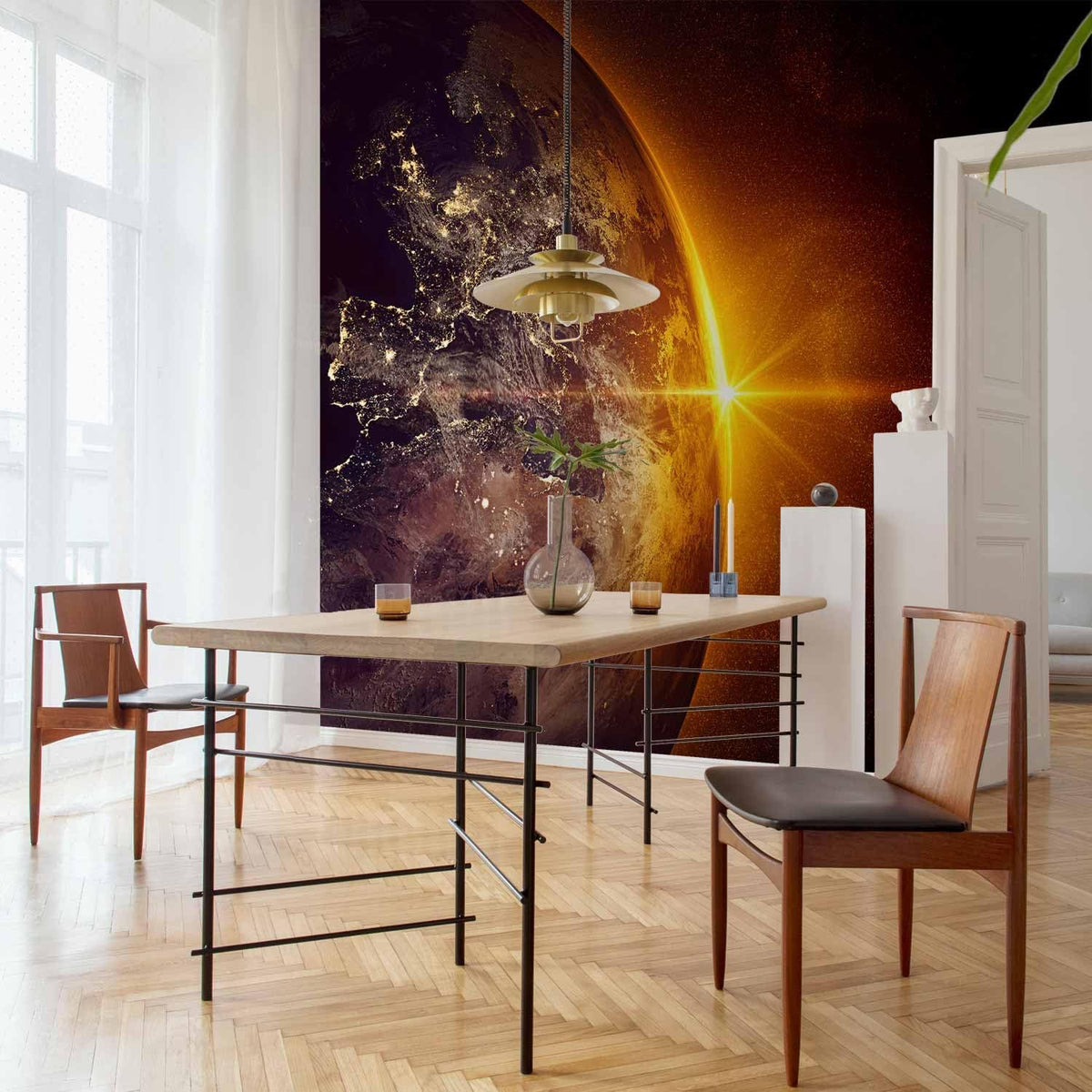 artgeist Premium Wall Mural Cosmos Galaxy 98x69 in - XXL Non-Woven Wallpaper Fleece Wall Decor Photo Print Picture Image Design Home n-B-0003-a-a