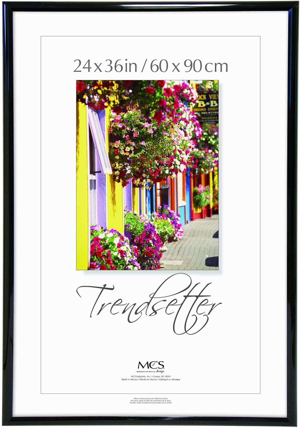 MCS 24x36 Inch Trendsetter Poster Frame, Black (27436)