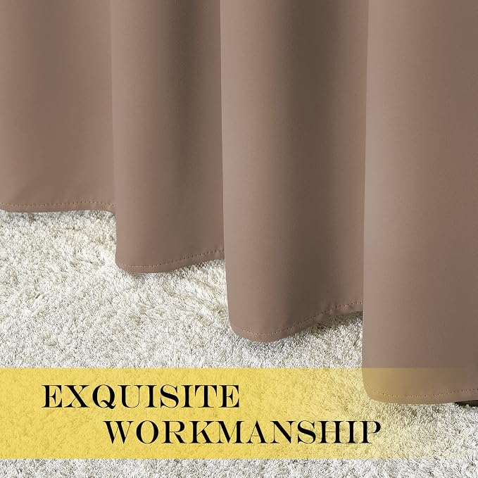 NICETOWN Blackout Window Curtain 90 inch Length - Image 7