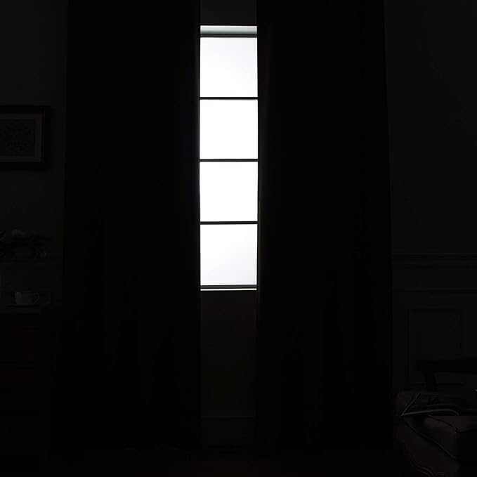 Yakamok Grey Blackout Curtains 84 Inches Long - Image 7