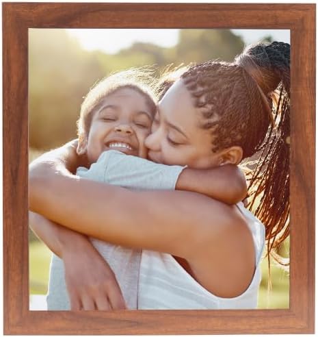 BuildASign Custom Canvas Prints with Your Photos – Personalized Picture To Canvas Wall Art, Perfect for Home Decor, Gifts & Keepsakes, Ready to Hang (12" L x 12" W x .75”D, Classic Brown)