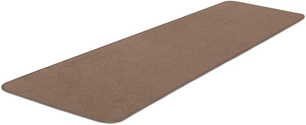 House, Home and More Outdoor Carpet Runner - Brown - 3 Feet x 40 Feet