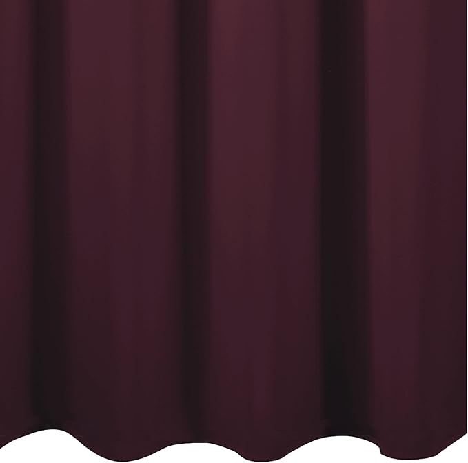 Burgundy Red Blackout Curtains 52 x 63 Inch Length/Set of 2 Curtain - Image 9