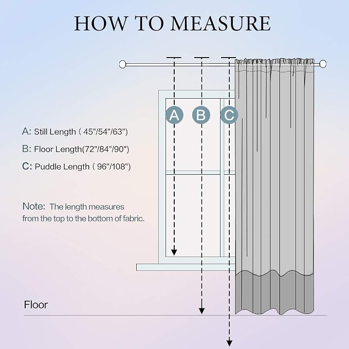 MIULEE 2 Panels Sheer Curtains for Living Room 54 X 72 Inches Brown | Window - Image 5