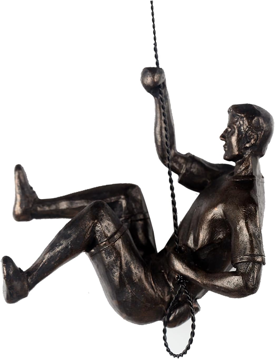 Climbing Men Wall Art Decor Sculpture,Nordic Modern Simplicity Decorative Wall Art, Climbing Man Sculptures,Home & Office Climber Gifts