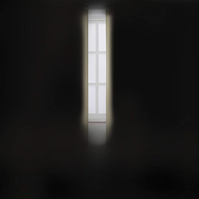 Beige Thermal Blackout Curtains/52 x 54 Inch/Set of 2 Panels Room Darkening - Image 3