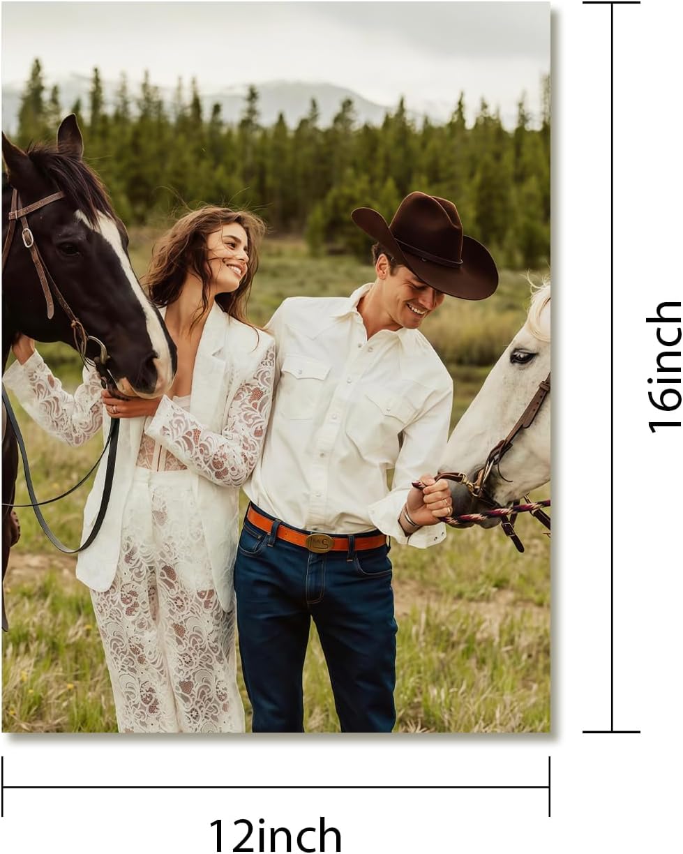 Canvas Prints With Your Photos, Custom Poster On Canvas (Unframed 12x16) Transform Your Photos Into Stunning Framed Wall Art Digitally Printed Photo To Canvas Ideal For Home Decor Gifts Keepsakes