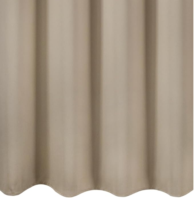 Khaki Thermal Blackout Curtains/52 x 45 Inch/Set of 2 Panels Room Darkening - Image 8