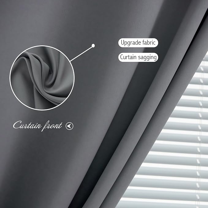 Portable Light Blocking Curtains Self Stick Design Removable Adhesive Window - Image 6