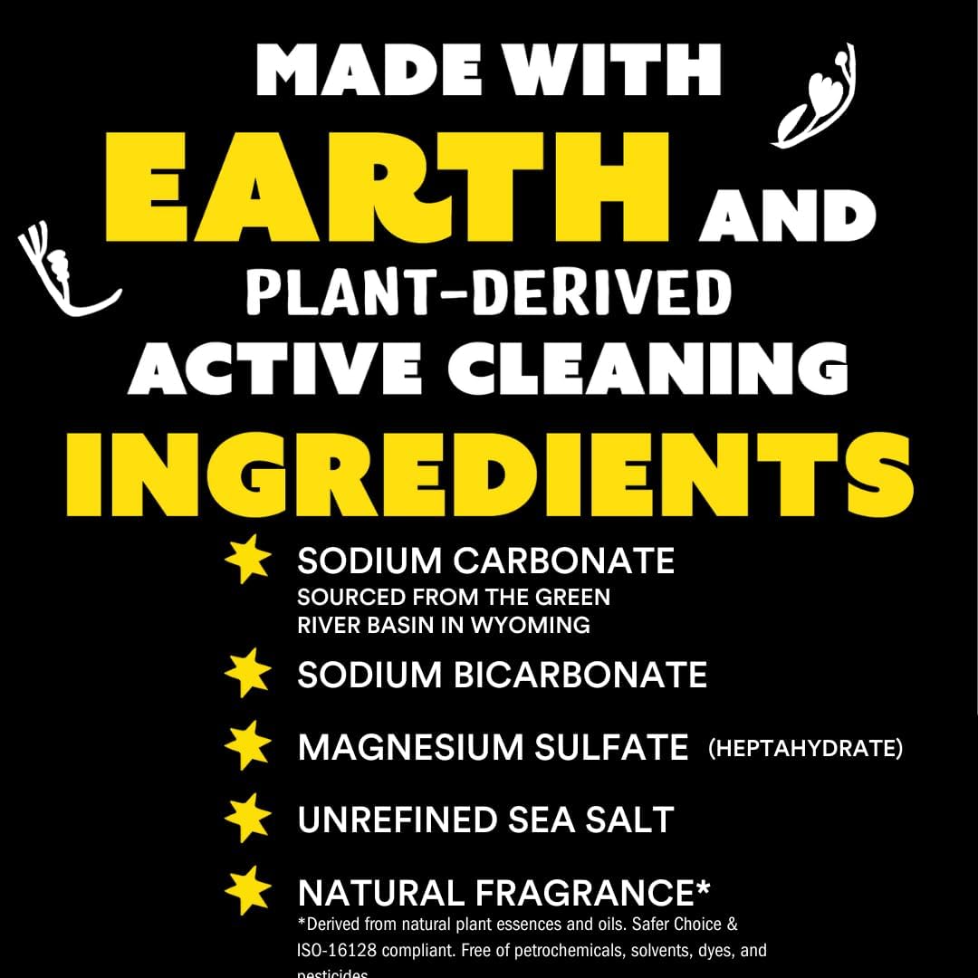 Molly's Suds Original Laundry Detergent Powder | Clean Laundry Detergent Powder for Sensitive Skin | Simple, Effective Ingredients, Stain Fighting | 120 Loads (Lavender)