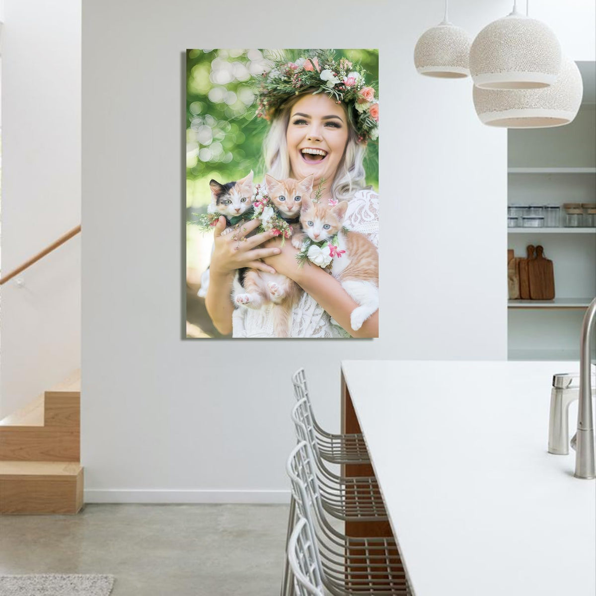 Canvas Prints With Your Photos, Custom Poster On Canvas (Unframed 30x45) Transform Your Photos Into Stunning Framed Wall Art Digitally Printed Photo To Canvas Ideal For Home Decor Gifts Keepsakes