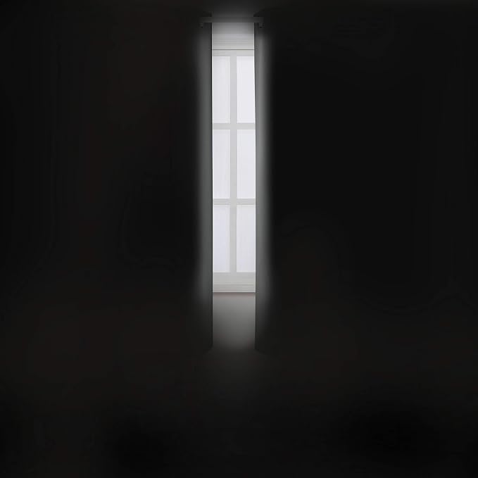 Grey Blackout Curtains 42 x 63 Inch Length/Set of 2 Curtain Panels/Thermal - Image 3