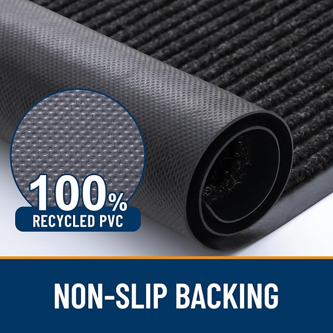 OLANLY Front Door Mat 35x23, Waterproof Heavy-Duty Indoor Outdoor Doormat | - Image 3