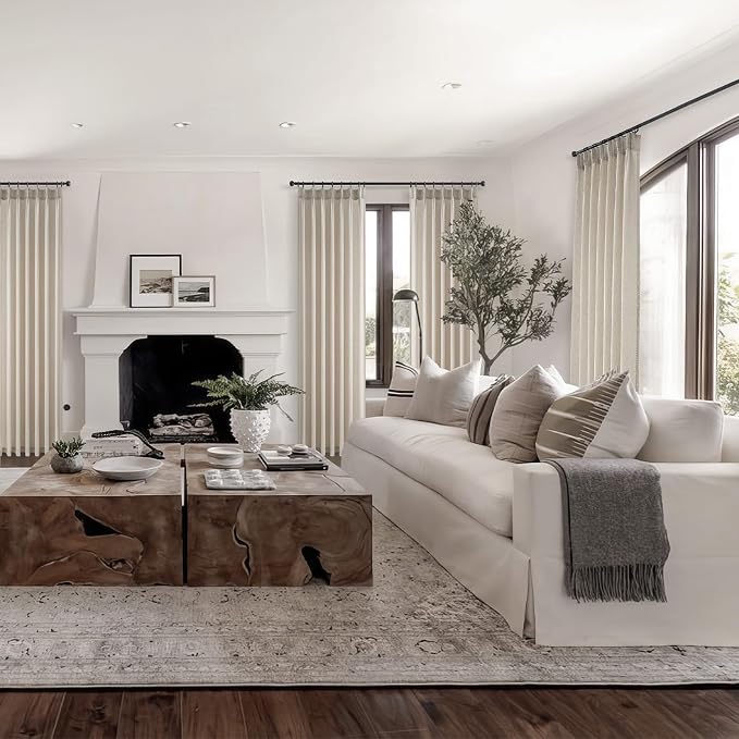 Pinch Pleated 92 Inch Curtains - Image 7