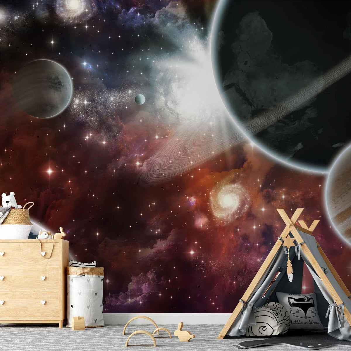 artgeist Wall Mural Cosmos Galaxy 118x83 in - XXL Non-Woven Wallpaper Fleece Wall Decor Photo Print Picture Image Design Home 10110905-32