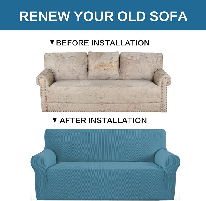 H.VERSAILTEX Stretch Sofa Covers 4 Seater Sofa Slipcovers - Image 6