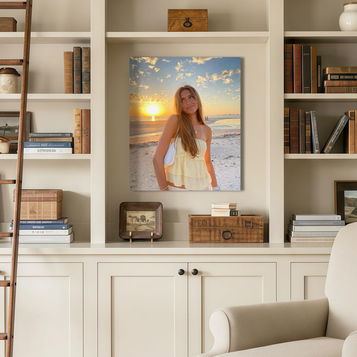 Canvas Prints With Your Photos, Custom Poster On Canvas (Unframed 20x24) Transform Your Photos Into Stunning Framed Wall Art Digitally Printed Photo To Canvas Ideal For Home Decor Gifts Keepsakes
