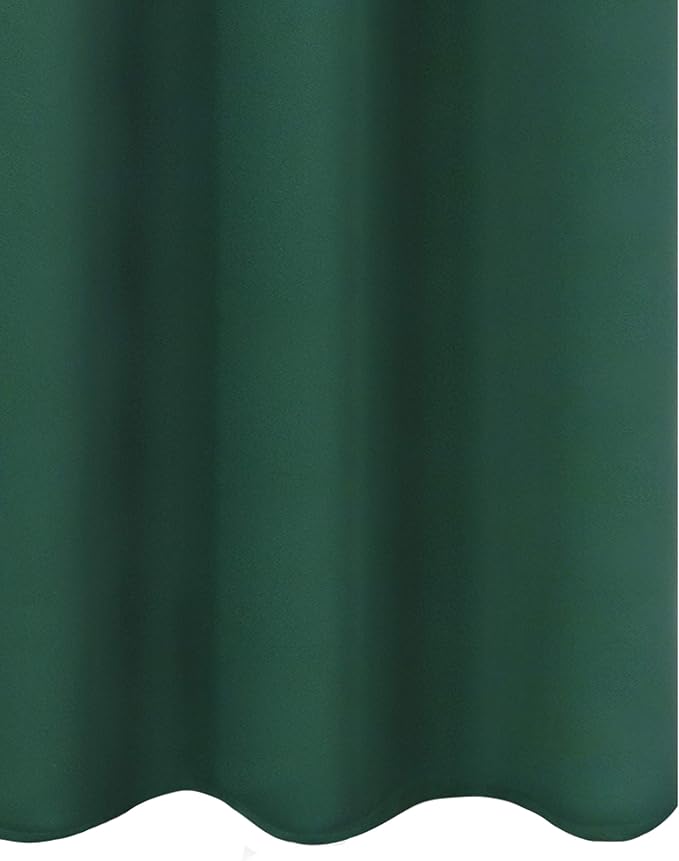 Dark Green Thermal Blackout Curtains/42 x 72 Inch/Set of 2 Panels Room - Image 8