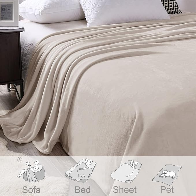 Exclusivo Mezcla Soft Fleece Blanket Queen Size - Image 5