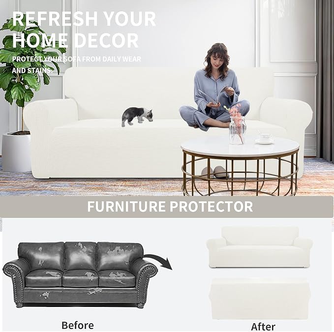 Easy-Going Stretch Oversized Chair Slipcover - Image 5