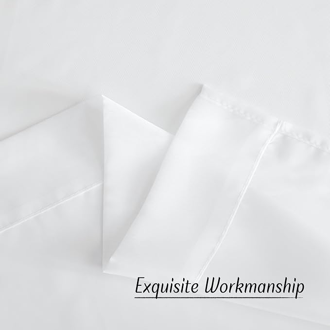 NICETOWN White Sheer Curtains 84 inches Long - Image 7