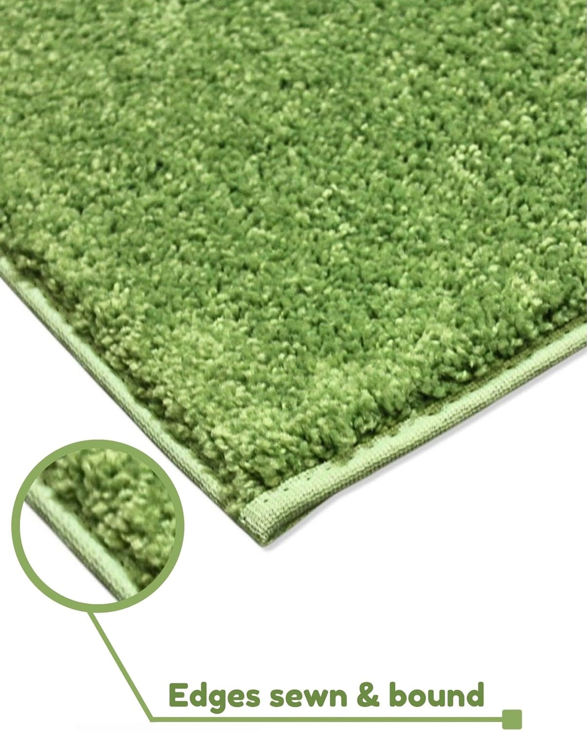 KOECKRITZ Soft and Colorful Kids Classroom Area Rugs (Passes Flammability Pill Test) Many Sizes and Bright Colors to Select from (4' x 4', Lime)