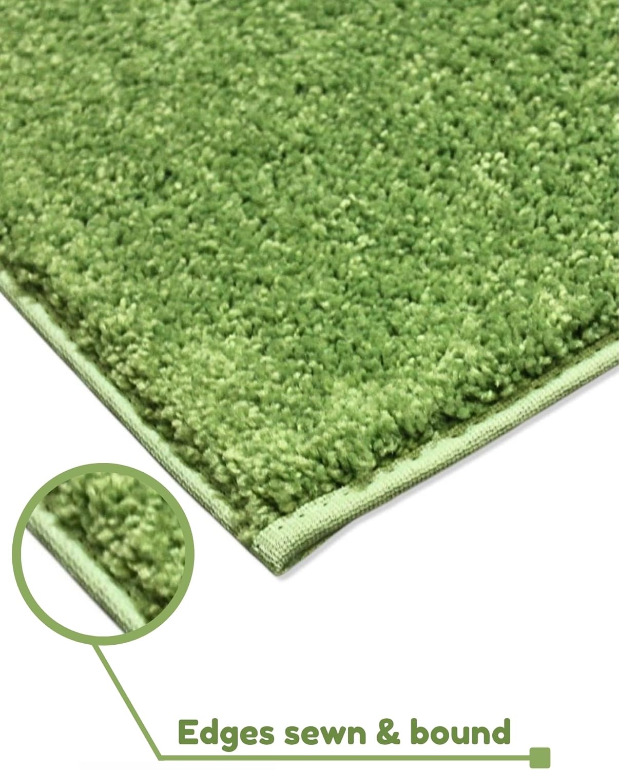 KOECKRITZ Soft and Colorful Kids Classroom Area Rugs (Passes Flammability Pill Test) Many Sizes and Bright Colors to Select from (5' x 5', Lime)