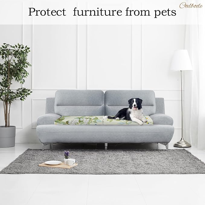 CALBODE 8 Pcs Stretch Sofa Cushion Cover - Image 7