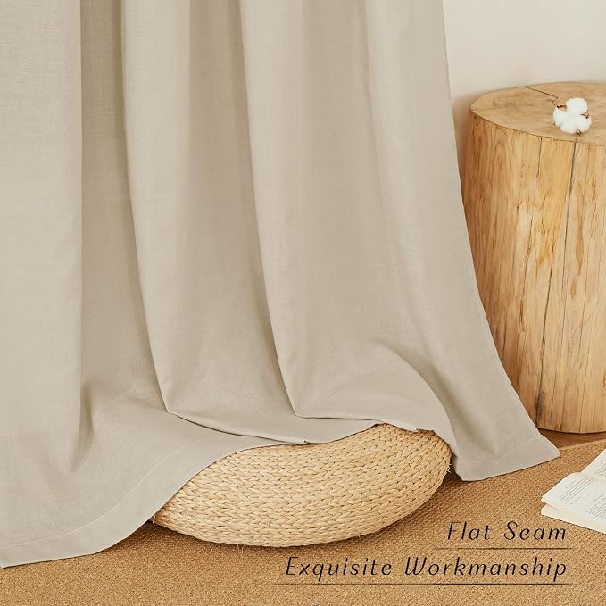 NICETOWN Thick Linen Curtains Privacy - Image 8