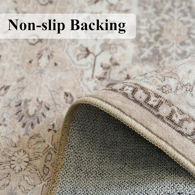 Washable Hallway 3x4 Floor Mats: Farmhouse Non-Slip Kitchen Sink Area Rug - Image 6