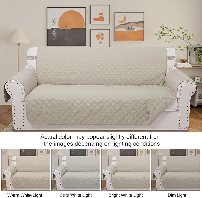 Reversible Recliner Chair Covers, Water Repellent, Chair Protectors Covers - Image 8