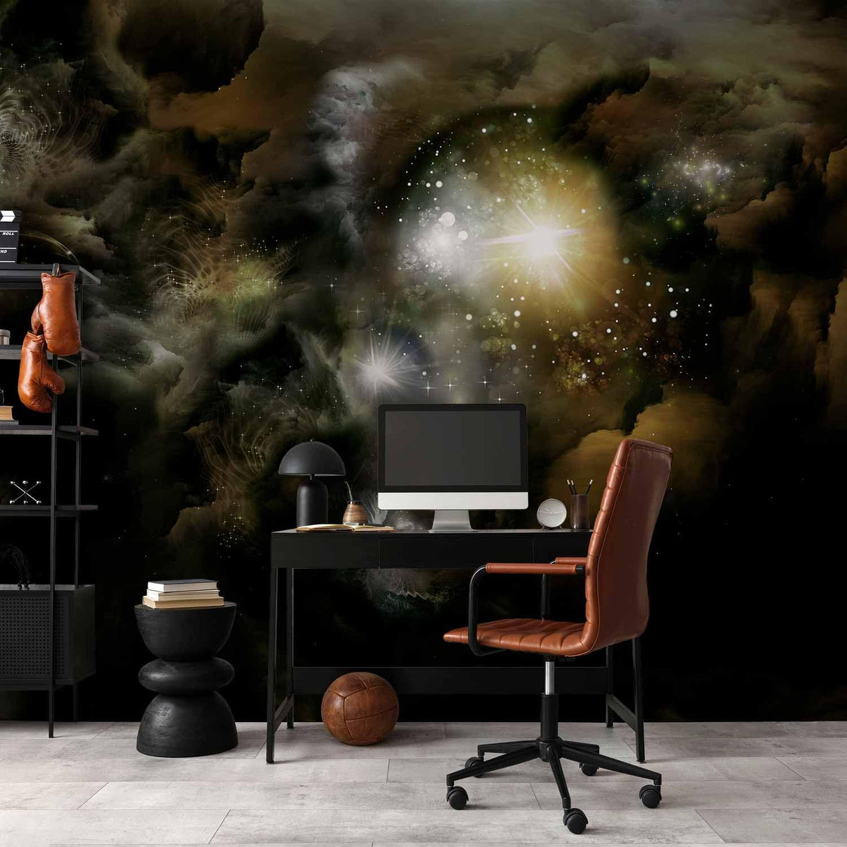 artgeist Wall Mural Cosmos Galaxy 138x101 in - XXL Non-Woven Wallpaper Fleece Wall Decor Photo Print Picture Image Design Home n-A-0027-a-b