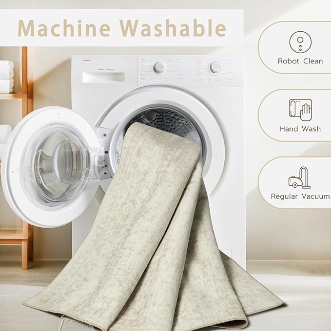 Washable Rugs 10x14 Area Rugs for Living Room, Dining Room Carpet | Ultra Soft - Image 4