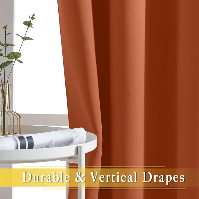 NICETOWN Blackout Living Room Curtain 108 inches Length - Image 5
