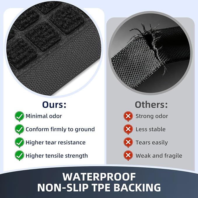 Front Door Mat Outside Entrance, Heavy Duty Waterproof Doormat | 47.5"x35.5" - Image 4