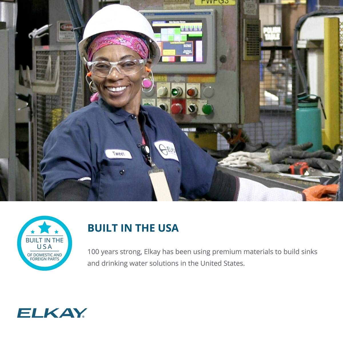 Elkay EZWSSM ELKAY COMMERCIAL Filling Station Surface Mount Stainless Steel