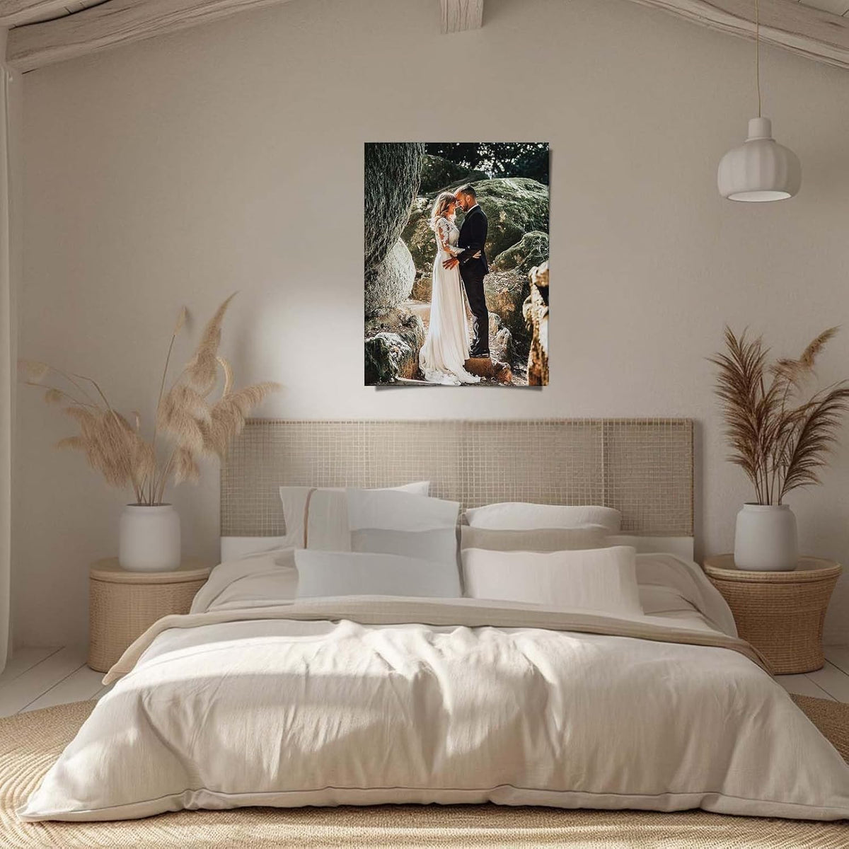 Personalized Custom Canvas Prints: Photo On Canvas (Framed Canvas, 10x10) Transform Your Photos into Stunning Framed Wall Art Digitally Printed Photo To Canvas Ideal for Home Decor