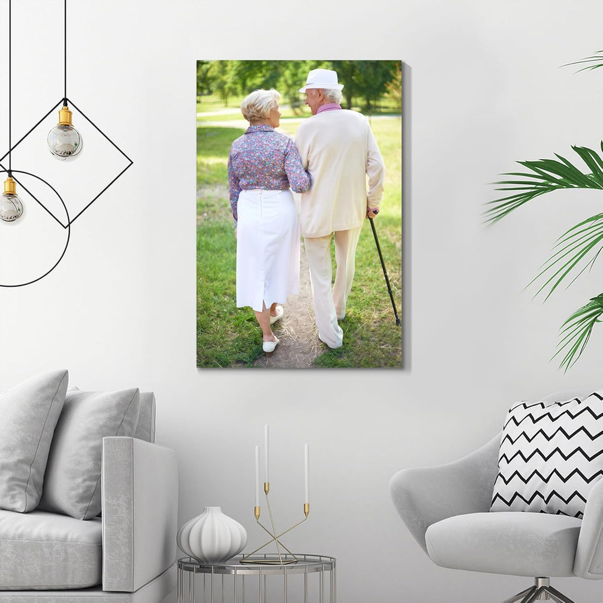 Wewejia Custom Canvas Prints with Your Photos 32x48inch - Custom Personalized Canvas Photo Gifts for Family Baby Pets Home Decor