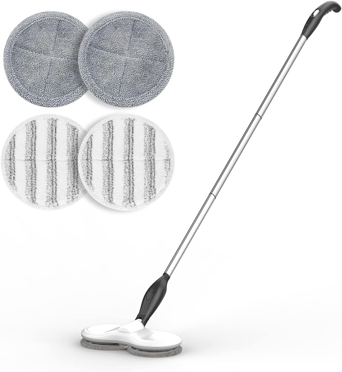 Electric Mop for Floor Cleaning, As Seen On TV, Cordless Spin Mopper Motorised Electric Mops for Hardwood Tile Laminate Floor Daily Light Cleaning (No Water Tank)