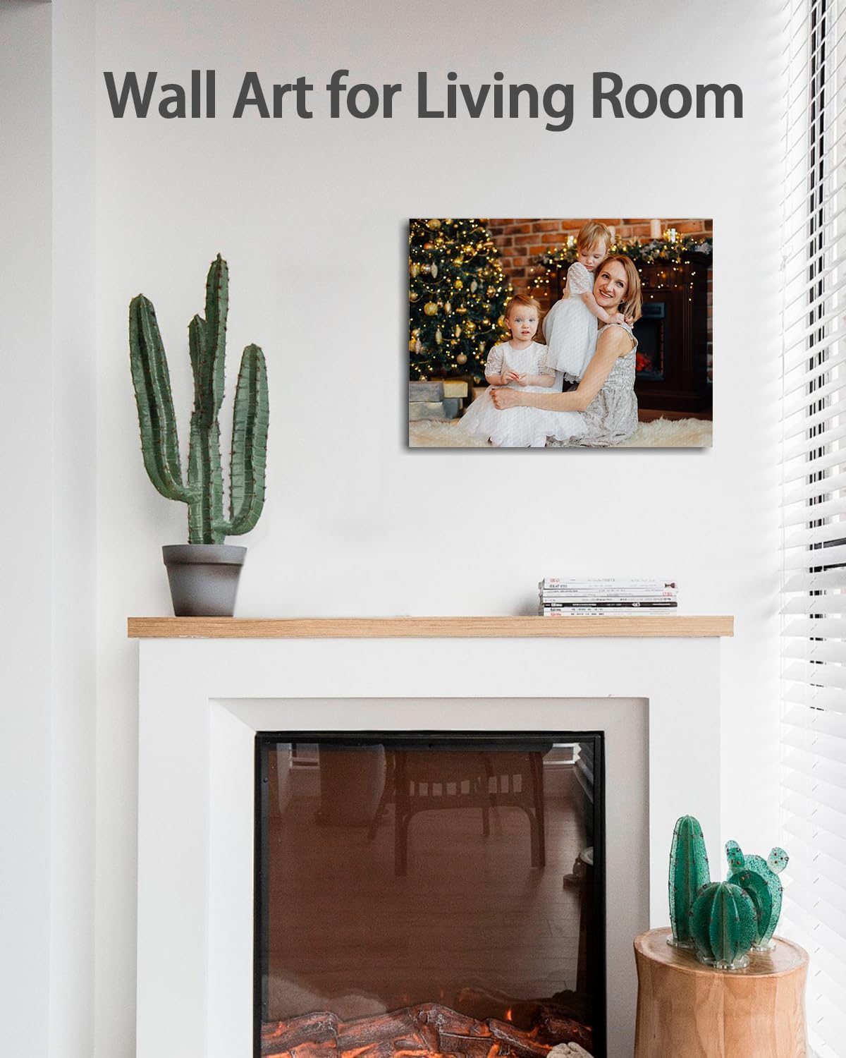 AbcCustomize Canvas Prints with Your Photos, Personalized Photo To Canvas Print for Bedroom, Living Room, Farmhouse Office Decor,Custom Canvas Wall Art for Gifts & Keepsakes, Ready to Hang
