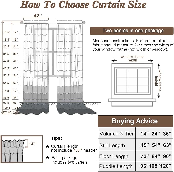Chyhomenyc Purple Sheer Curtains 78 Inches Long 2 Panels Set - Image 6