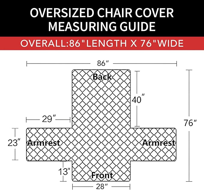 Easy-Going Reversible Couch Cover, Oversized Chair, Army Green/Beige | Machine - Image 6