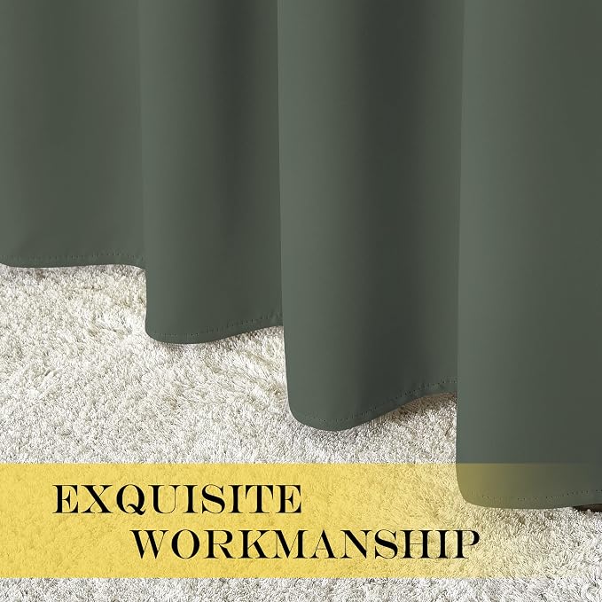 NICETOWN Blackout Curtain for Bedroom 102 inches Long - Image 6