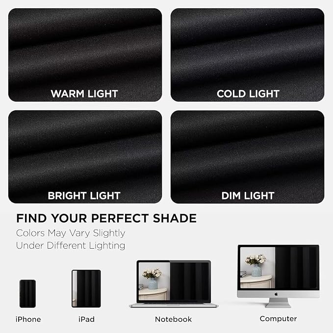 Joydeco 72 Inch Blackout Curtains - Image 7