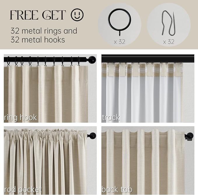 78 Inch Custom Made Curtains for Sliding Door Closet Doors 100% Blackout - Image 5