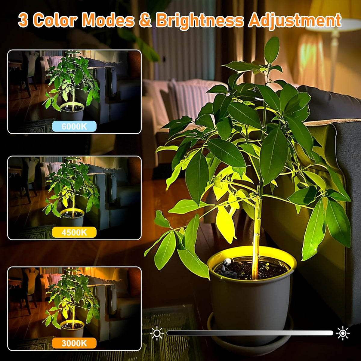 4 Pack Wireless LED Spotlights Indoor, Plant Battery Operated Tree Lights, Uplighting Picture Light with Remote, Accent Lights for Display Artwork Dartboard